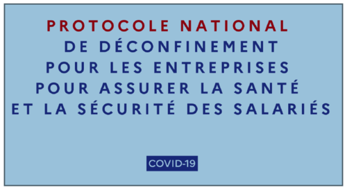 Protocole de d&eacute;confinement