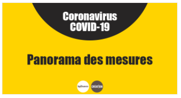 R&eacute;capitulatif mis &agrave; jour des aides aux entreprises - Covid 19