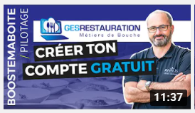 Cr&eacute;er votre compte gratuit GesRestauration