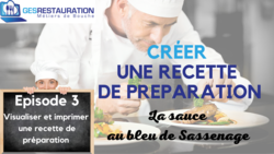 Créer une préparation - La sauce au bleu de Sassenage - Episode 3 /11