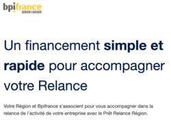 Prêt Relance Régions - BPI France