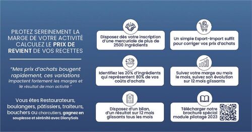 Les 5 leviers de bonne gestion restauration & des m&eacute;tiers de bouches
